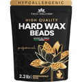 Tress Wellness Wax Beads - Dermatologically Tested - At-Home Kit for Bikini, Brazilian & Full Body - Unscented 2.2 lbs