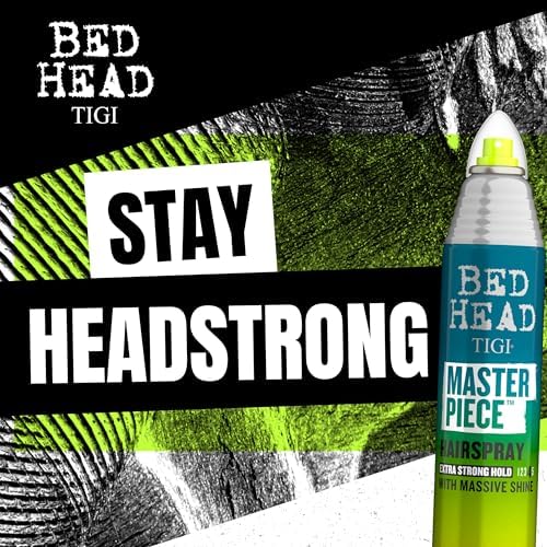 Tigi Bed Head Masterpiece Massive Shine Hairspray, 9.5 Ounce, Pack of 2
