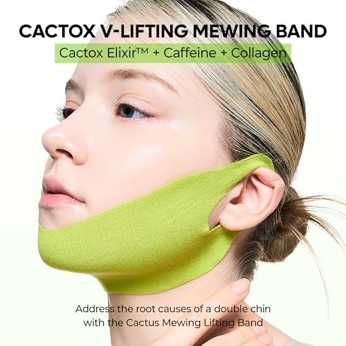 Dr.Melaxin CACTOX V-Lifting Mewing Band for Double Chin