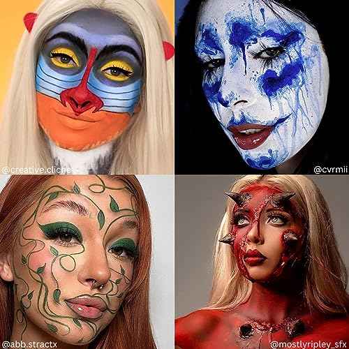 Mehron Makeup Paradise Makeup FX 8 Color Basic Palette | Magnetic Refillable Body Paint & Face Paint Palette | Professional & Water Activated | Costumes, SFX, Halloween, & Cosplay