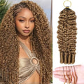 Miracle Invisible Knots 16" Crochet Hair - 100% Human Hair, Lightweight & Easy Install