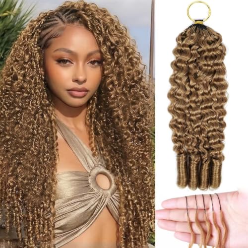Miracle Invisible Knots 16" Crochet Hair - 100% Human Hair, Lightweight & Easy Install