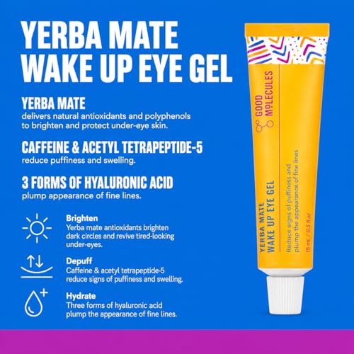 Good Molecules Energizing Eye Set - Caffeine & Yerba Mate