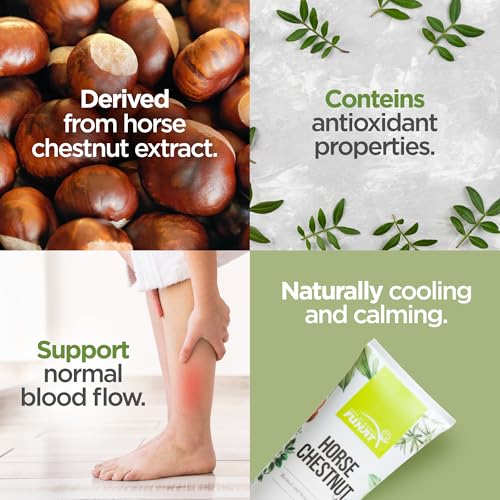 FUNAT Horse Chestnut Gel ? Refreshing Leg Gel for Tired, Heavy Legs ? 250g