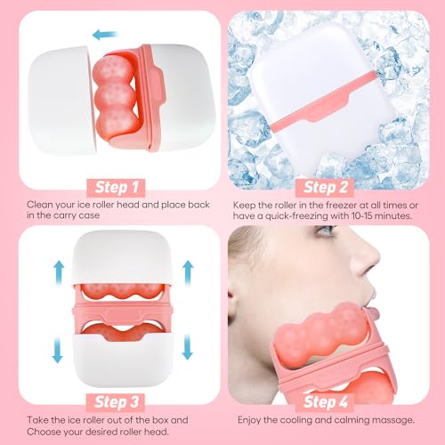 Fronnor Ice Roller for Face - Cooling Skin Massager
