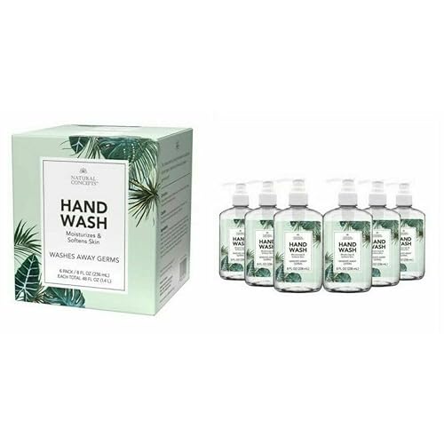 Generic Natural Concepts Handwash, Cleans and Softens Skin, 8 fl oz, 6-bottles