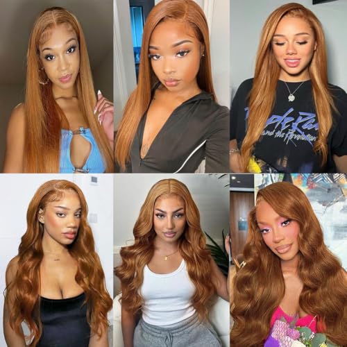 Light Brown 4x4 Lace Closure 30" Straight Virgin Hair