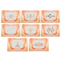Crystal Bindi Pack of 8 - Self-Adhesive Forehead Jewels