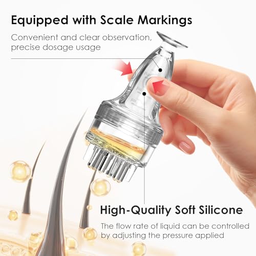 Scalp Applicator Comb for Hair Growth & Hair Loss Treatment