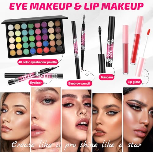 Viugex All-in-One Makeup Kit for Women & Beginners