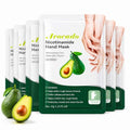 Avocado Moisturizing Hand Mask Gloves, 5 Pairs - Hydrating Hand Care