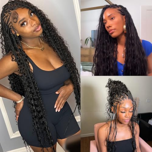 Y WIGS 18-Inch Body Wave Human Braiding Hair - 50G Bulk for Boho Styles