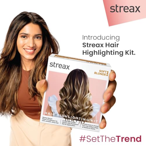 Streax Soft Blonde Hair Highlighting Kit – At-Home, 75g