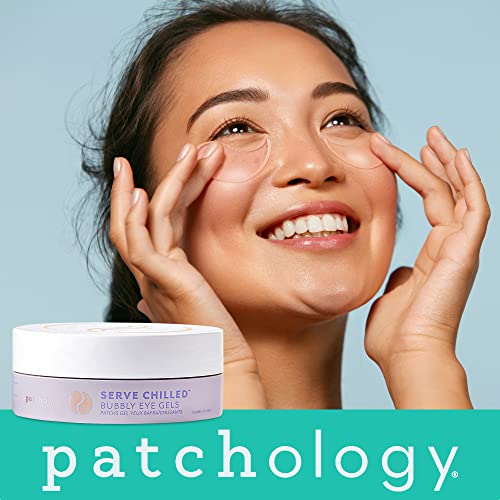 Patchology Eye Gels - Chilled Eye Patches for Puffy Eyes, Dark Circles, and Under Eye Bags - Eye Mask Skincare Great for All Skin Types - Under Eye Treatment Patches with Vitamin C - (15 Pairs)