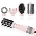 IG INGLAM 4-in-1 Blowout Hair Dryer Brush Set with Interchangeable Heads