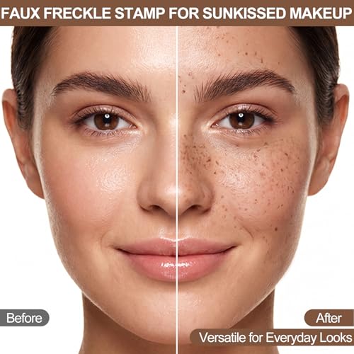 2-in-1 Waterproof Freckle Pen & Stamp for Natural Makeup