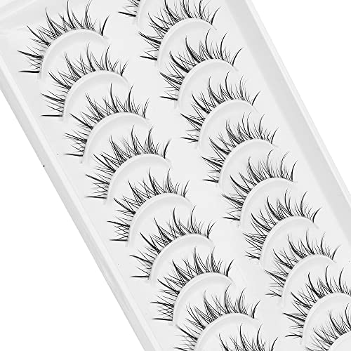 Manga Lashes 9-13MM Clear Band Vegan Eyelashes