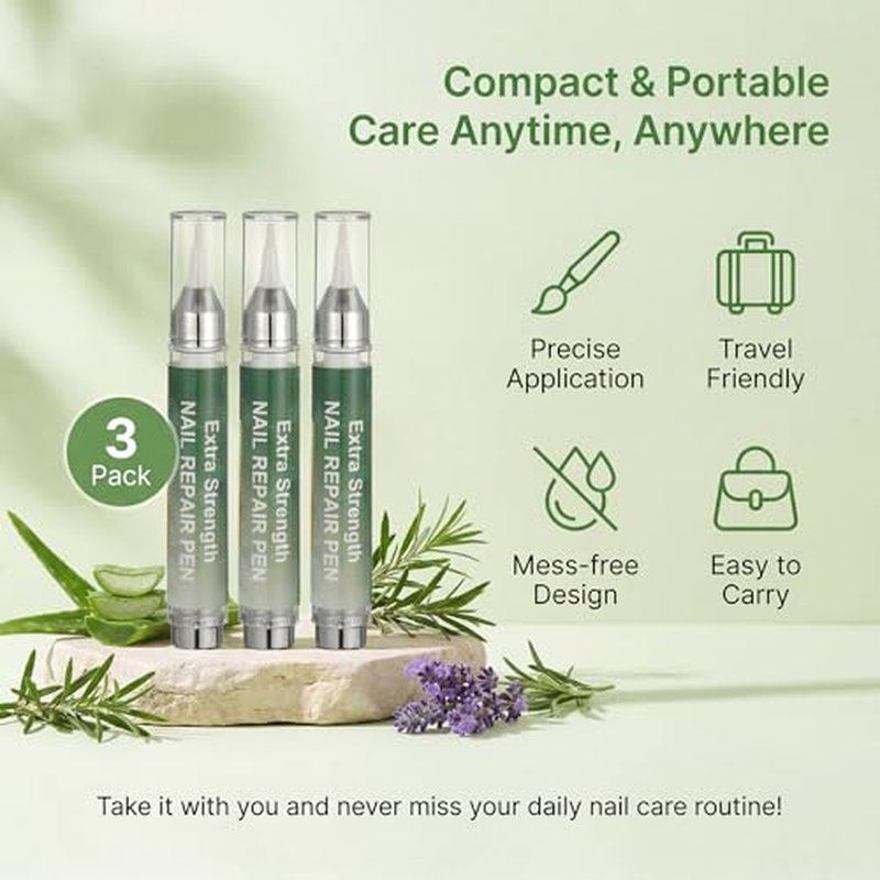 Toenail Treatment Pen 3-Pack, 16ml, 25% Undecylenic Acid