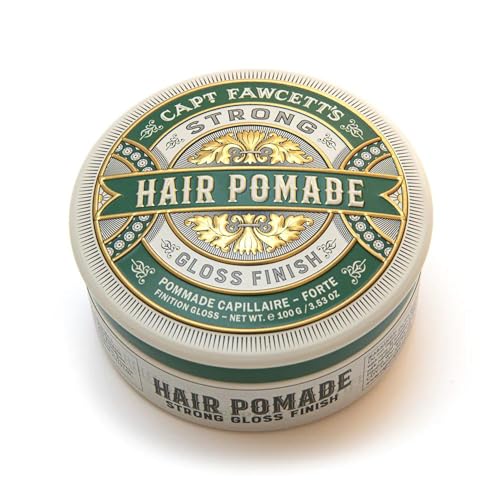 CAPTAIN FAWCETT Strong Hold Pomade (Green) 100g