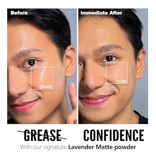 Chillab Lavender Matte Setting Powder 10g | Oil Control & Pore-Blurring
