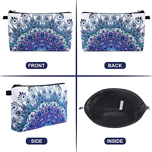 MAGEFY Travel Makeup Bag 2-Pack Waterproof Cosmetic Pouch