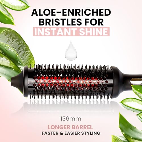 ELLA BELLA Heated Styling Brush with Infrared & Negative Ions