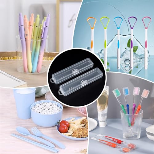 Tongue Scraper Case, Tongue Scraper Case Only, Tongue Scraper Travel Case, Tongue Cleaner Case, Case for Tongue Scraper, Tongue Scraper Holder, Transparent Tongue Cleaner Case