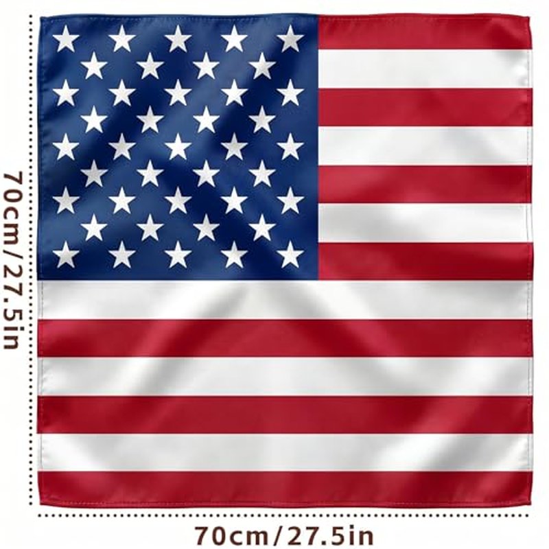 Large Square Silk-Like Head Scarf for Women - 27.5 x 27.5 inches