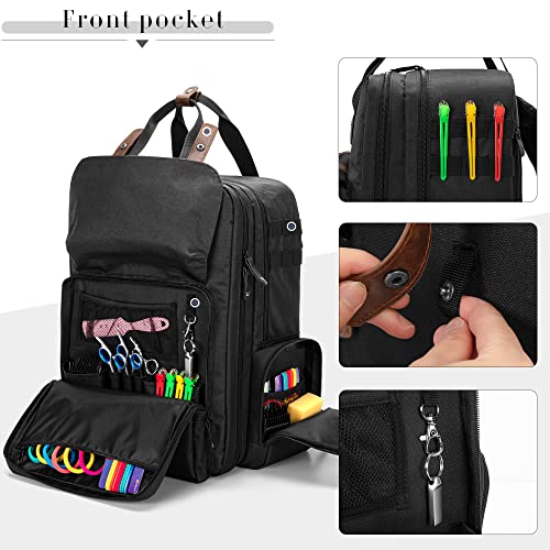 BAFASO Large Capacity Barber Case with Tool Storage