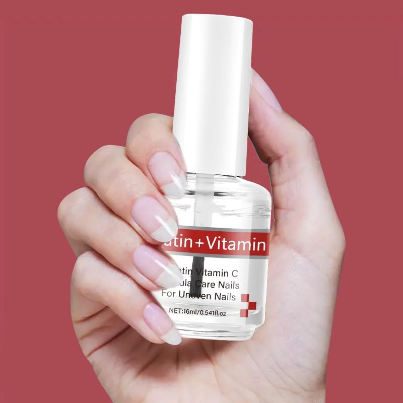 Keratin + Vitamin C Nail & Cuticle Oil for Strength