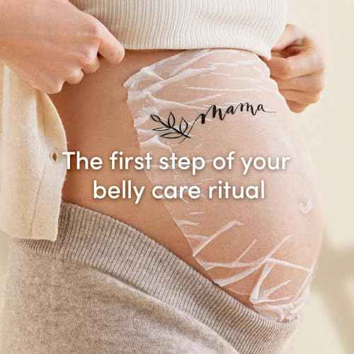 Evereden Soothing Belly Mask for Stretch Marks - One Size | 1 count | Belly Mask for Pregnancy | Clean Pregnancy Skincare | Non-toxic and Fragrance Free
