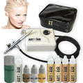 Art of Air Fair Complexion Airbrush Makeup Kit with Compressor