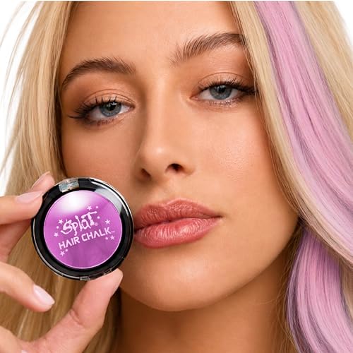 Splat Dusty Rose Hair Chalk - 1 Compact, Vegan & Cruelty-Free