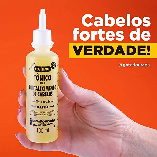 Gota Dourada Hair Tonic Strengthening Serum 100ml