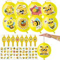 Bee Party Favors 72-Piece Set | Punch Balloons & Tattoos