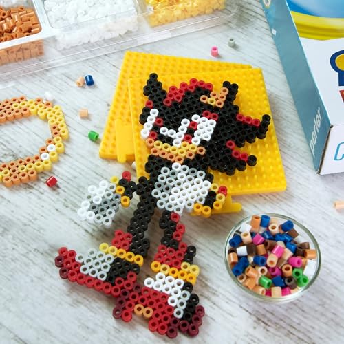Perler Sonic the Hedgehog Fused Bead Kit, 4500 Pieces, 14 Projects