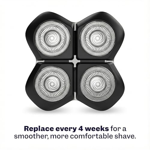Freebird Official Replacement Blades for Flexseries Pro Head Shaver Kit - Refill Blades - High-Performance Blades for Smooth Shaving