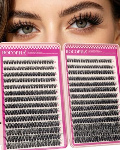 60D Wispy Lash Clusters 560Pcs Mixed 9-16mm