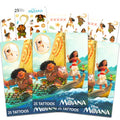 Moana Temporary Tattoos for Kids - 75 Pack Party Favors Bundle