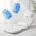 5D Mesh Bath Pillow with Neck & Back Support - Non-Slip