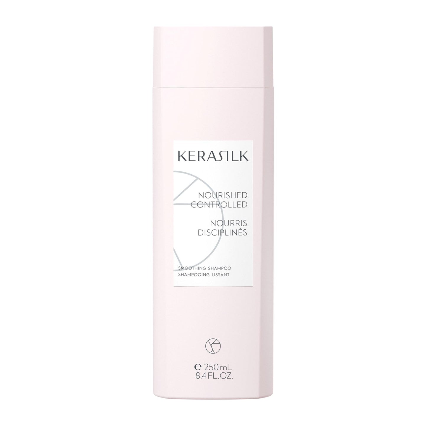 KERASILK Smoothing Shampoo |Intensively Nourishes | Tames Frizz & Smooths Strands | For Coarse, Frizzy, Unruly Hair | Improves Manageability for All Hair Types & Textures | 250ml