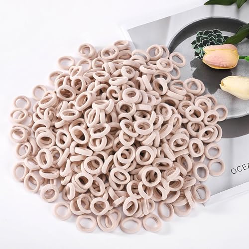 200 Pack Hair Ties for Girls and Toddlers, Gentle Elastic Hair Bands