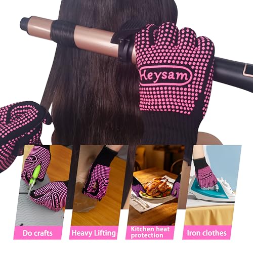 Heat Resistant Gloves for Hair Styling Tools