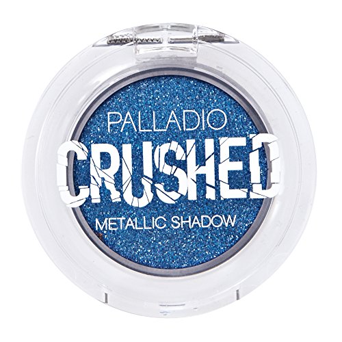 Palladio Crushed Metallic Eyeshadow Blue Moon - Foil Finish