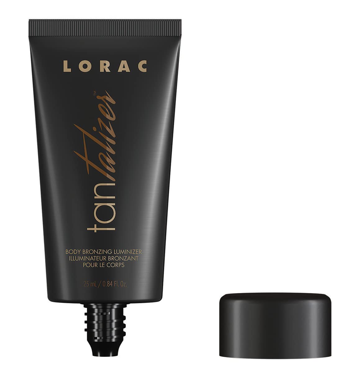 LORAC Tantalizer Body Bronzing Luminizer, Travel Size | Bronzing Lotion | Full Body Bronzer, Antioxidant Infused, Cruelty Free, Gluten Free, Vegan