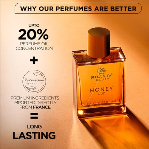 Bella Vita Luxury Perfume Duo: Honey Oud & White Oud (3.4 fl. oz.)