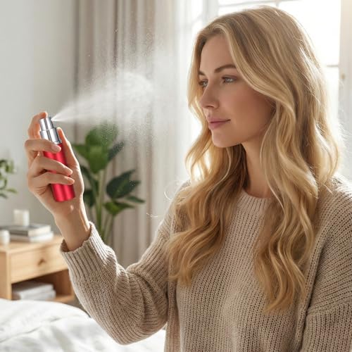 28-Piece Travel Perfume Atomizer Set - 10ml Refillable Bottles