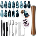 Cat Eye Magnet Nail Art Kit - 10 Piece Magnetic Pen Set