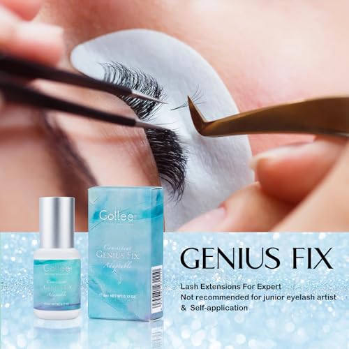 Eyelash Extension Glue Lash Glue for Eyelash Extensions - 5ml 1-2 S Fast Drying/Retention 8 Week Eyelash Adhesive for Eyelash Extensions Professional Salon Supplies