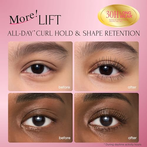 Heroine Make Long & Curl Waterproof Mascara Gray Black 1.2 Fl Oz
